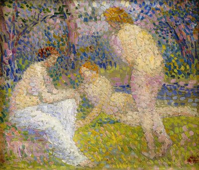 Baden door Hippolyte Petitjean