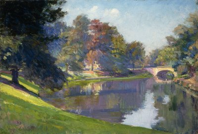 Het bos van Brussel door Hippolyte Petitjean