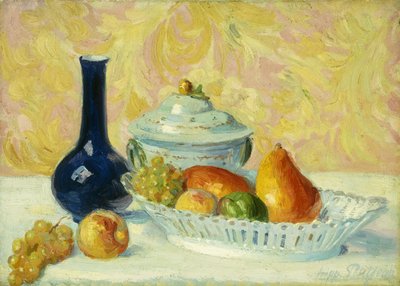 Stilleven met fruit door Hippolyte Petitjean
