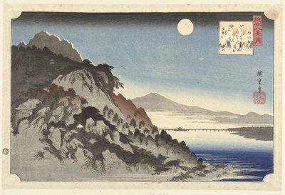 Herfstmaan te Ishiyama door Hiroshige (I) , Utagawa