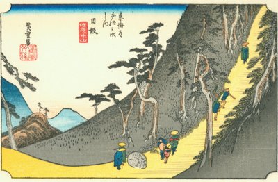 Nissaka door Hiroshige