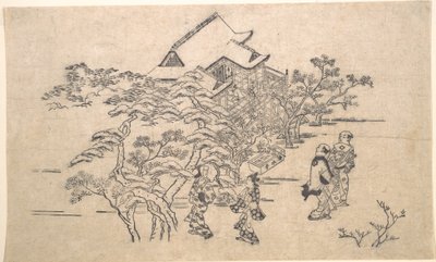  door Hishikawa Moronobu