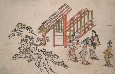  door Hishikawa Moronobu