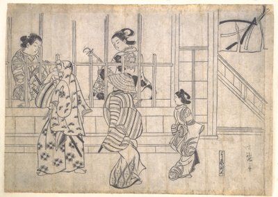  door Hishikawa Moronobu