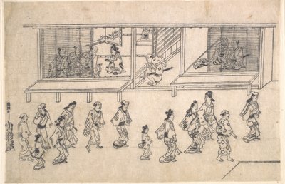  door Hishikawa Moronobu