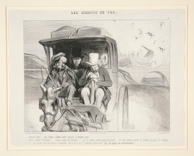Laten we gaan door Honoré Daumier