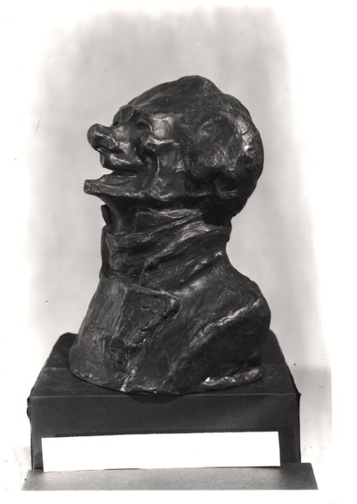 Buste van Charles Philipon (1800-62), ca. 1833 door Honoré Daumier