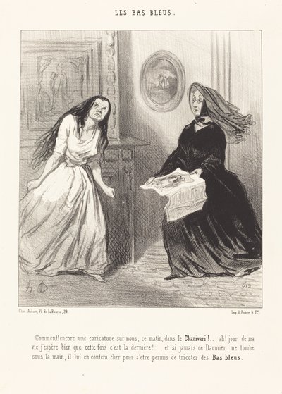 Wat! alweer een karikatuur over ons... door Honoré Daumier