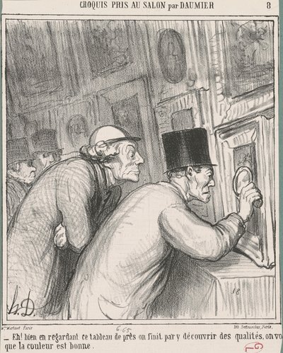 Nou! Kijkend naar dit schilderij door Honoré Daumier
