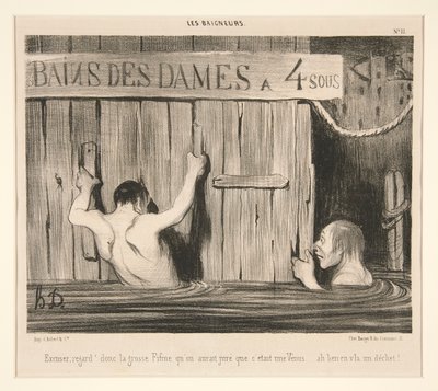 Excuseer; kijk door Honoré Daumier
