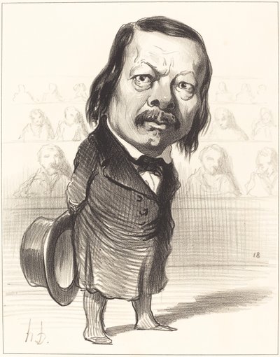 Ferdinand Flocon door Honoré Daumier