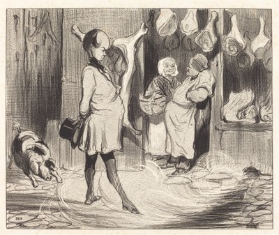 Reisimpressies van een grote dichter door Honoré Daumier