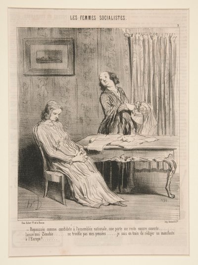 Afgewezen als kandidaat door Honoré Daumier