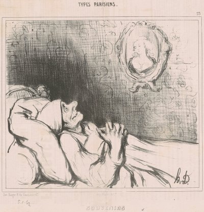 Souvenirs door Honoré Daumier
