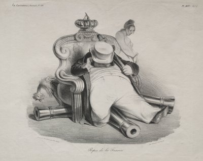 De Rust van Frankrijk door Honoré Daumier