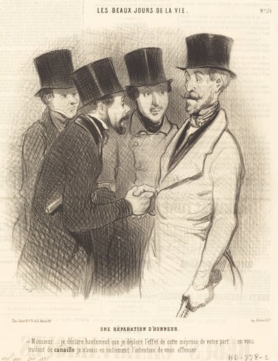 Een eerherstel door Honoré Daumier