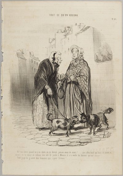  door Honoré Daumier