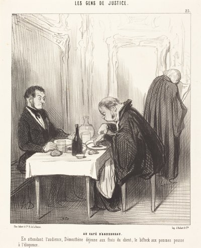 In het Café d