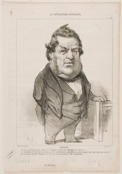 Herder door Honoré Daumier