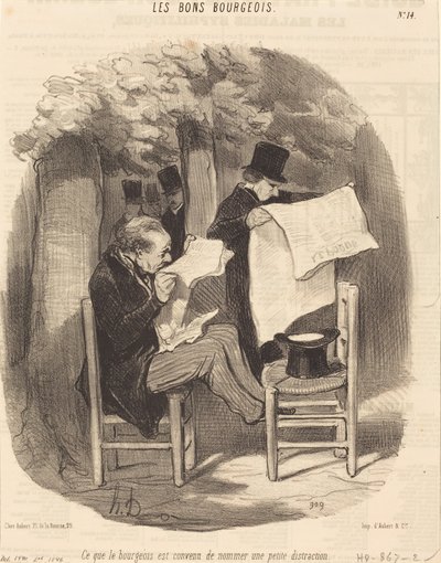  door Honoré Daumier