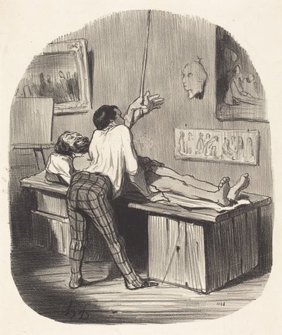  door Honoré Daumier