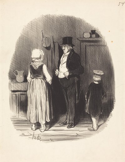  door Honoré Daumier