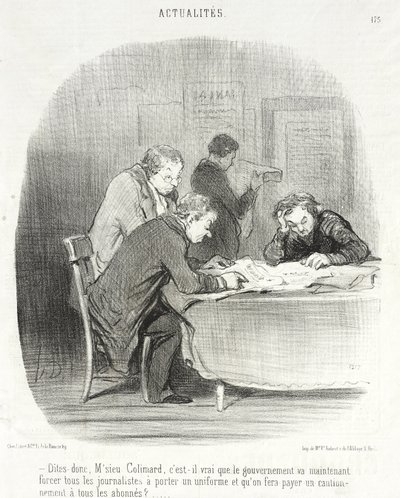  door Honoré Daumier