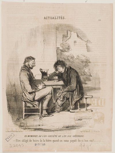  door Honoré Daumier