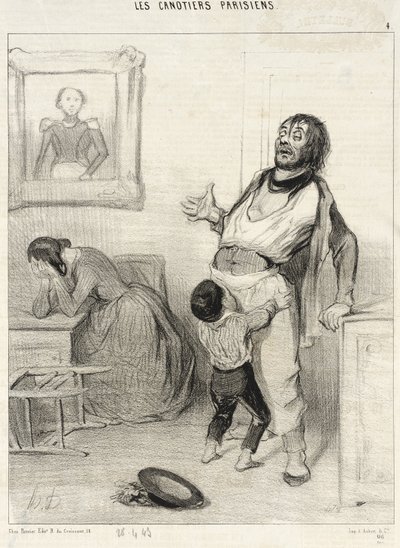  door Honoré Daumier