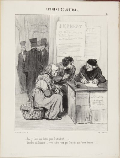  door Honoré Daumier