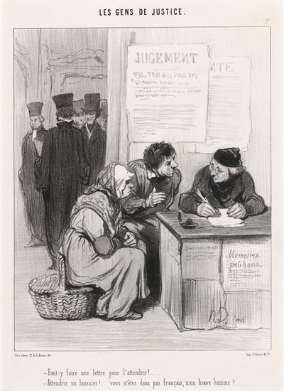  door Honoré Daumier