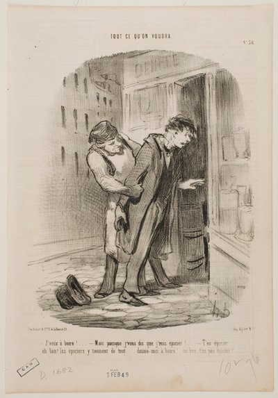  door Honoré Daumier