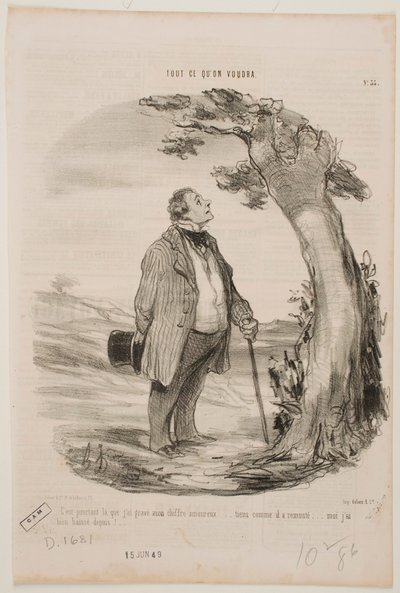 door Honoré Daumier