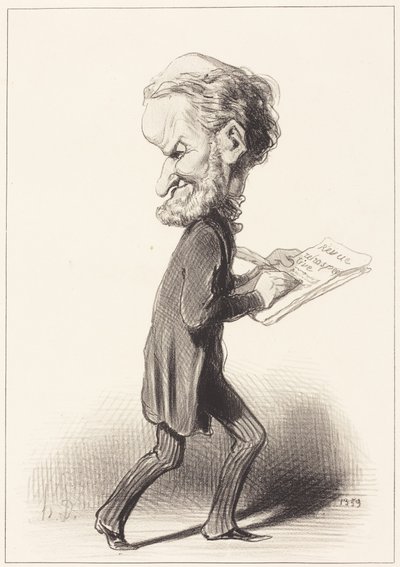 J. Antoine Taschereau door Honoré Daumier