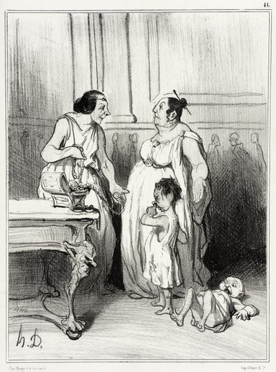  door Honoré Daumier