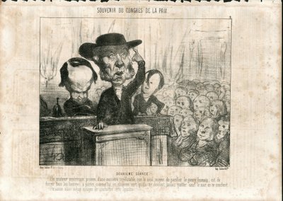 Le Charivari door Honoré Daumier