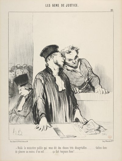  door Honoré Daumier