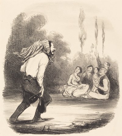 De Grootste Grappenmaker van de Maatschappij door Honoré Daumier