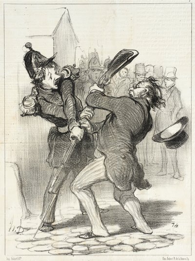  door Honoré Daumier