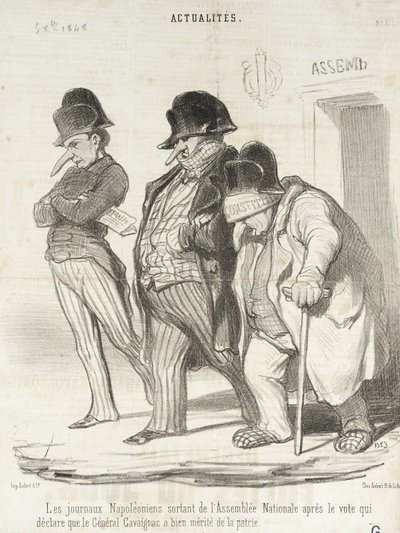  door Honoré Daumier