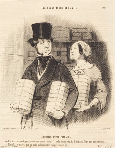  door Honoré Daumier
