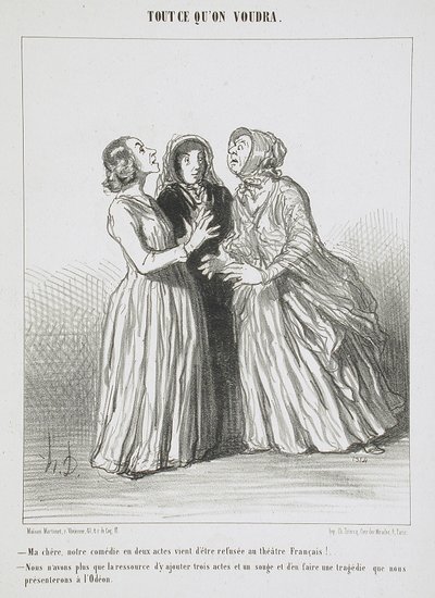  door Honoré Daumier