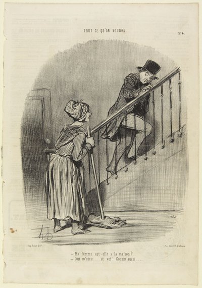  door Honoré Daumier