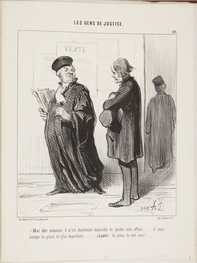  door Honoré Daumier