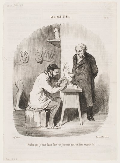  door Honoré Daumier