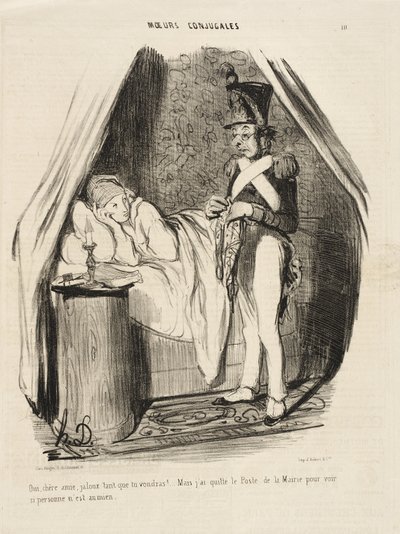  door Honoré Daumier