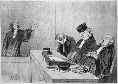  door Honoré Daumier