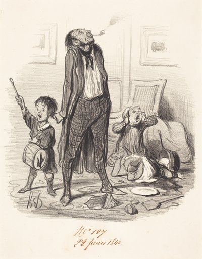  door Honoré Daumier