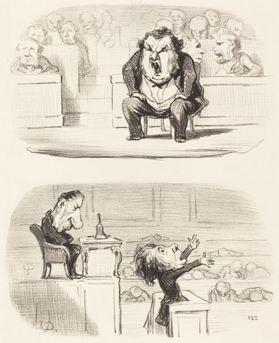  door Honoré Daumier