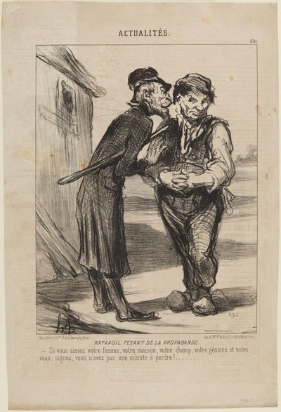  door Honoré Daumier